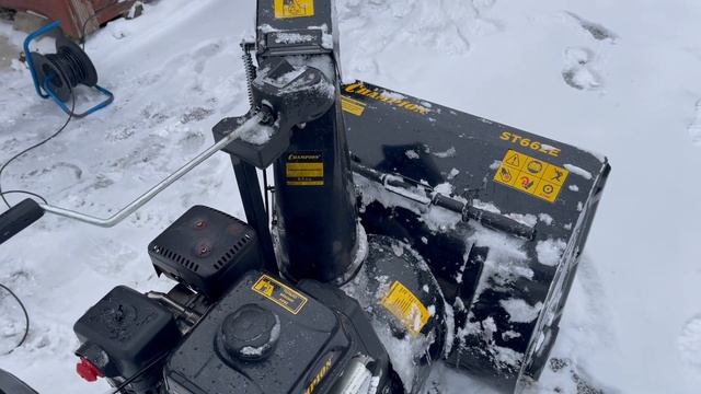 Снегоуборщик Champion ST662E обзор и особенности владения бензиновым снегоотбрасывателем смотреть онлайн