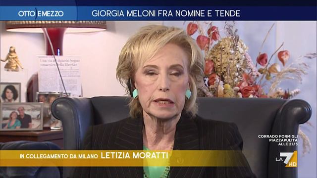 Letizia Moratti: "Governo Meloni? Giudico i primi mesi positivi" смотреть онлайн