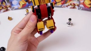 ЛЕГО МАРВЕЛ - ВОЛОСАТЫЙ ТАНОС И ХАХАЛК