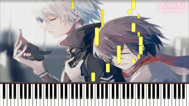 Tokyo Ghoul(도쿄구울) OST - Nine│Sad Anime OST Piano Cover & Tutorial смотреть онлайн