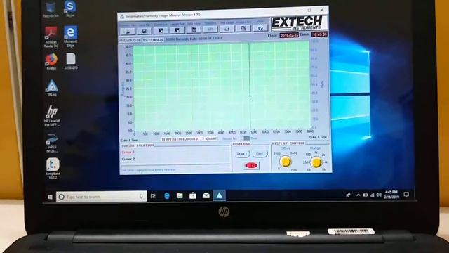 Extech 42275 | Temperature/Humidity Datalogger Kit | PC Interface смотреть онлайн