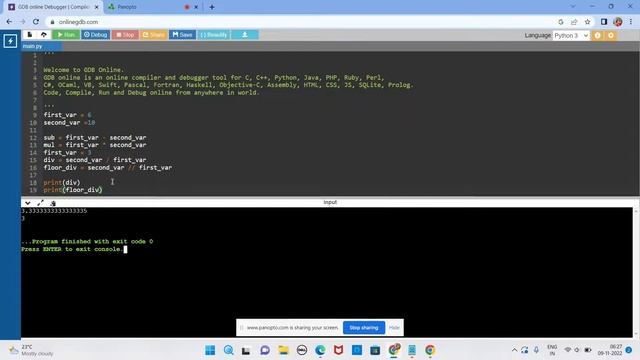 Simple Calculator | Arithmetic Operators | Python | Nxt Wave смотреть онлайн