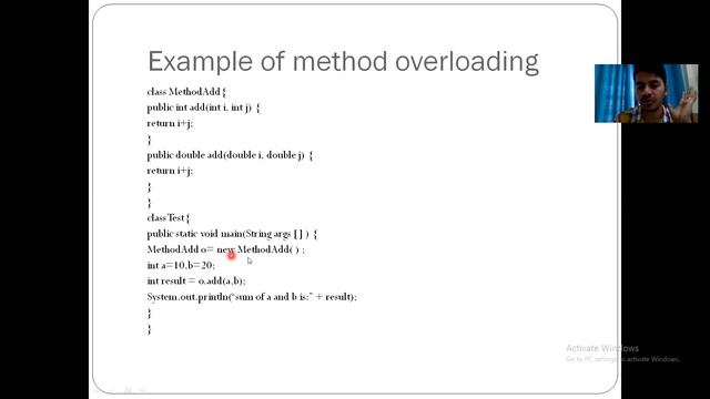 Java 19 | Method Overloading in java смотреть онлайн