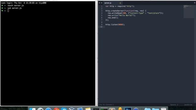 Создаем VPS на Digitalocean и запускаем Server на Node.js