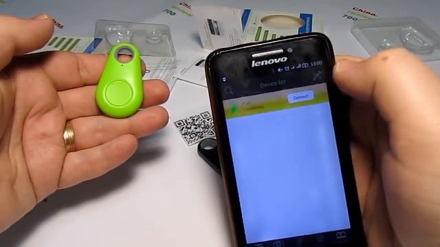 Bluetooth Tracker Распаковка и ОБЗОР Key Finder