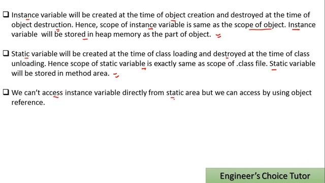 Instance variable vs Static variable || Java Interview Question(2021) смотреть онлайн