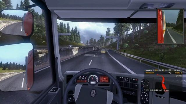 Euro Truck Simulator 2 (обзор и впечатления от игры) смотреть онлайн