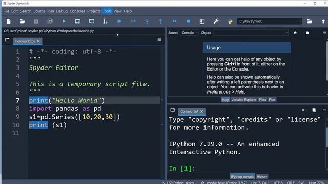 How to change the Theme in Spyder Python IDLE смотреть онлайн