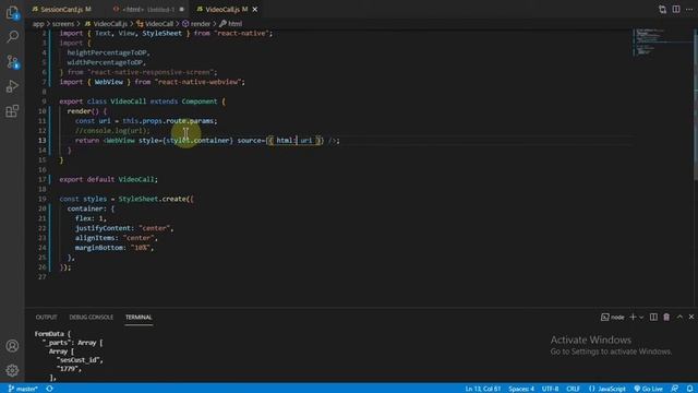 use react native web view. how to render html / website url in react native web view. смотреть онлайн