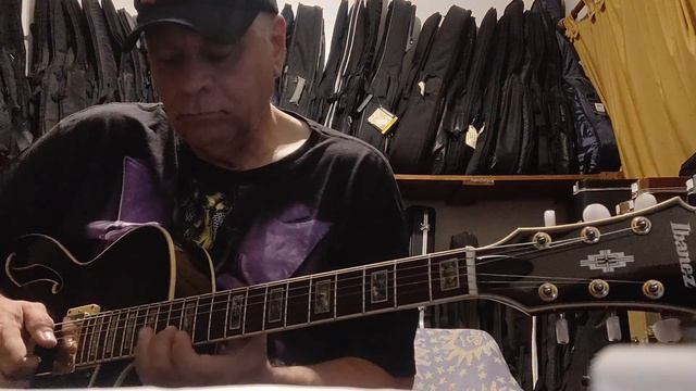 IBANEZ AF 95 ARCHTOP ELECTRIC GUITAR IMPRO смотреть онлайн