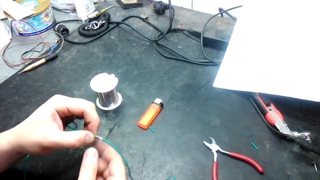 Пайка провода без паяльника. Soldering Wires Without Soldering Iron