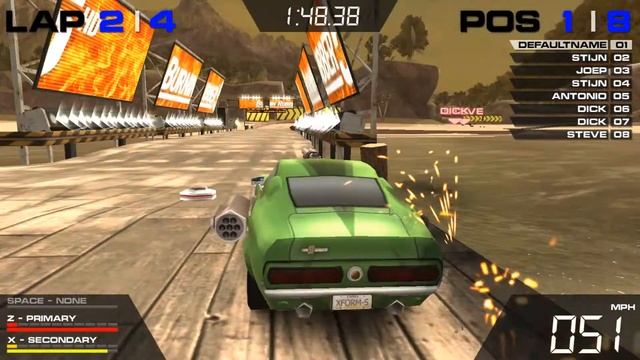Burnin Rubber 5 HD Fast Burn - Track #20 Triple Down (Gameplay) смотреть онлайн