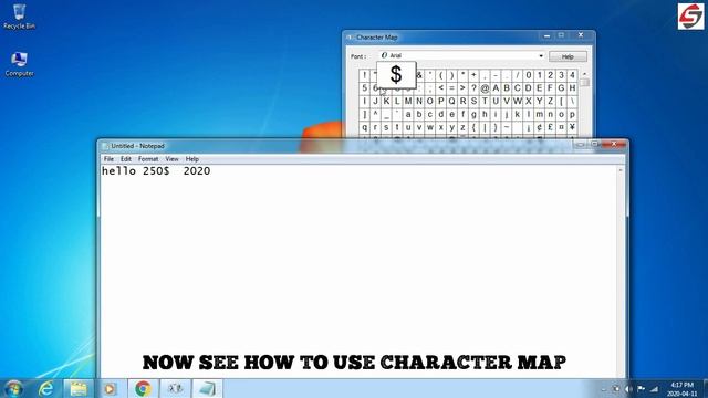 How to Use Character Map in Windows 7 смотреть онлайн