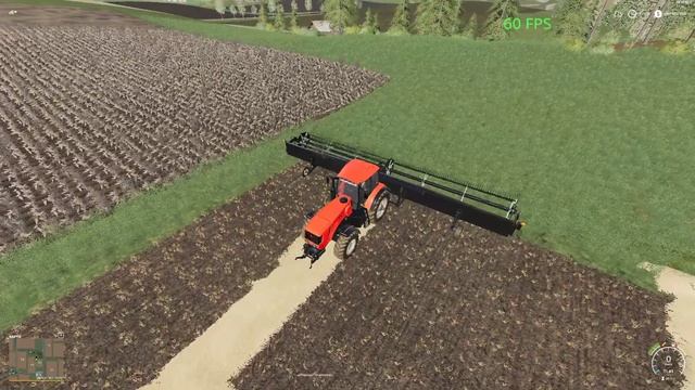 БЕЛАРУС 3022ДЦ с жаткой HONEY BEE смотреть онлайн