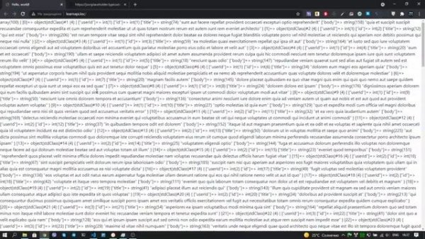 Как получить данные в формате JSON из стороннего сервиса и вывести их у себя на сайте | PHP