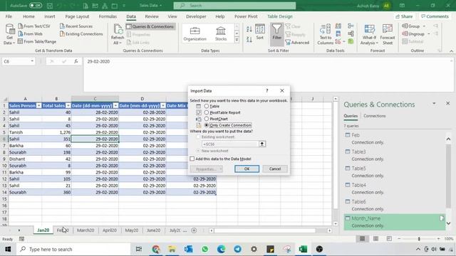 How to create connection only in Power Query смотреть онлайн