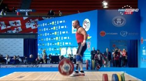 Тяжелая атлетика. Чемпионат Европы 2015 г. Мужчины свыше 105 кг. Супертяжи
