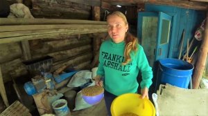 Осенний день в деревне, ждем снега.