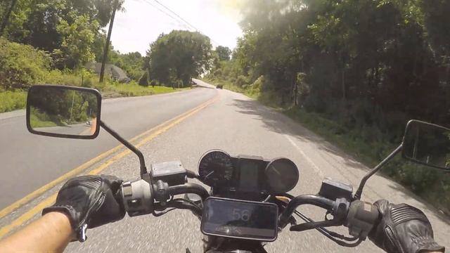 POV MY FAVORITE Motorcycle 1984 Honda V65 Sabre VF1100S Back Roads are BEST Southern Lancaster Co смотреть онлайн