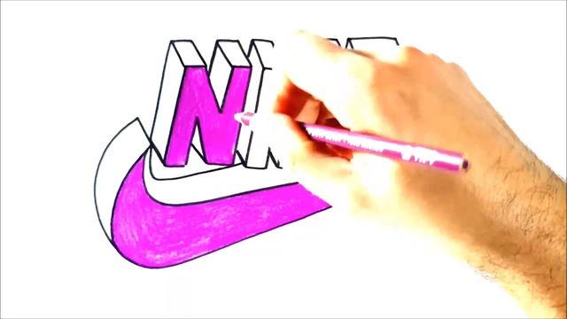 CÓMO DIBUJAR EL LOGOTIPO DE NIKE