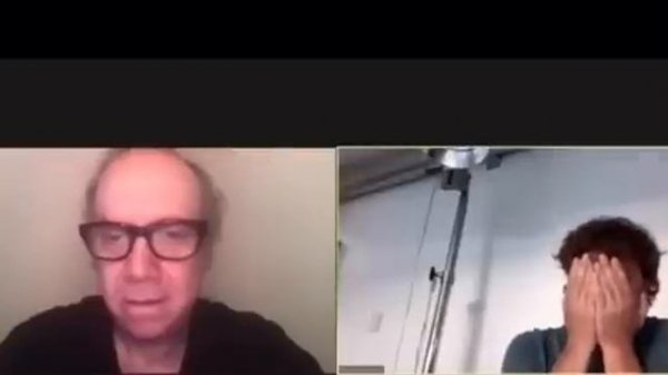 Pedro Pascal— Laughing then crying full scene