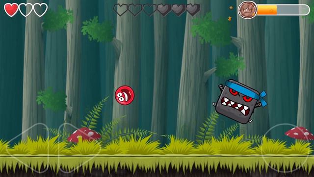 Red Ball 4 - All 3 Boss Epic Battle Rock Boss Ninja Boss Factory Boss смотреть онлайн