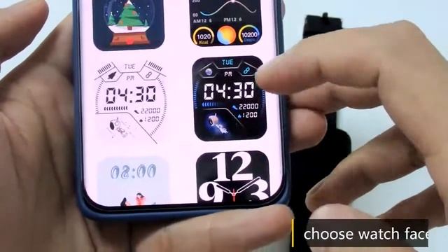 Smart Watch, 1.69 inch Fitness Tracker, Smartwatch with Heart Rate/Sleep Monitor смотреть онлайн