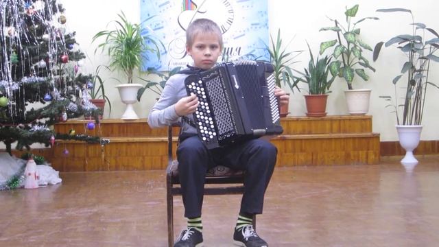 Никитин Евгений 9 лет А.Доренский "Веселое настроение", А.Куклин "Воспоминание" смотреть онлайн