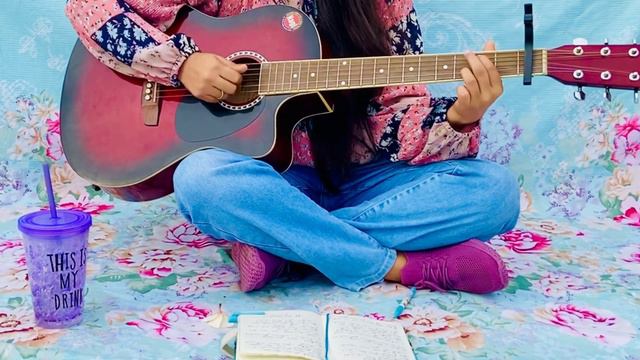 AT MY WORST | PINK SWEATS | COVER BY KHUSHI + playing guitar смотреть онлайн