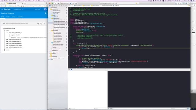 Swift 3 & Firebase 4 & 3 - Show Posts on News Feed - Ep. 24 (Build Instagram) смотреть онлайн