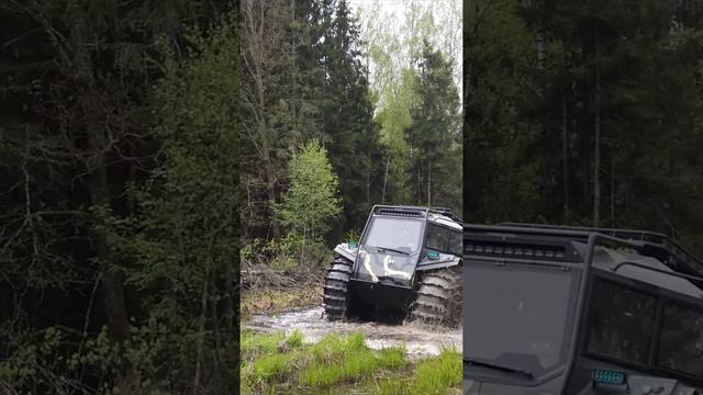 Российски БОртоповоротный вездеход БРо гибрид смотреть онлайн