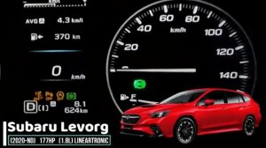 Subaru Levorg acceleration battle/Разгон 0 100 Subaru Levorg разных поколений