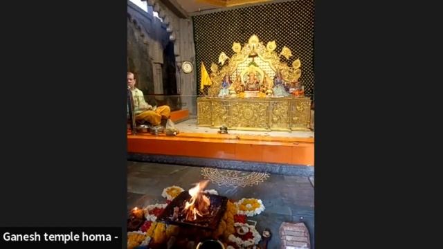 Ganesha Homa. Varanasi + Mantra 108 Names Of Ganesh