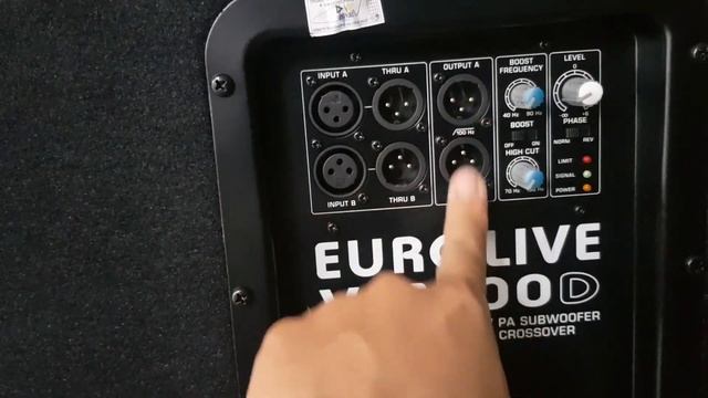 Khui Thùng Unbox Loa Subwoofer Eurolive Pro Behringer VQ 1500D