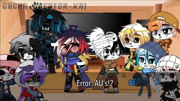 Sans AU’s React: Ink & Error AU’s (+skit beforehand) || Ft. Stretch