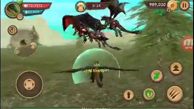 Как выглядит сила, скорость, здоровье на уровне 1000 в симулятор дракона онлайн