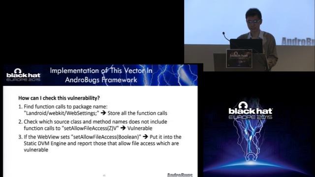 Androbugs Framework: An Android Application Security Vilnerability Scanner смотреть онлайн