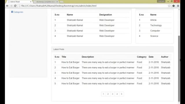 Responsive Website & CMS in Bootstrap in Urdu/Hindi 1 of 18 смотреть онлайн