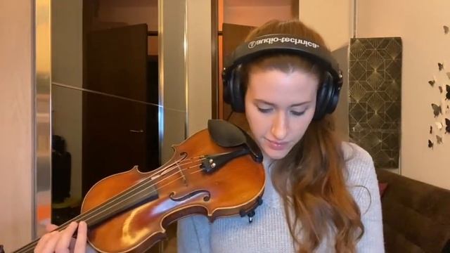 Once upon a December, violin cover смотреть онлайн