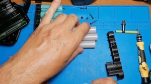 Как отремонтировать аккумулятор от триммера.