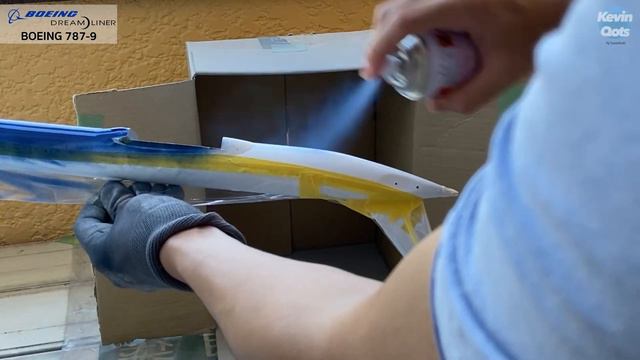 #14 Boeing Dreamliner B787-9 Zvezda 1/144 Assembly