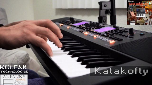 Roland E-A7 Middle Eastern Sound Library - Live Grooves Video - مكتبة ايقاعاة فرقة لل رولاند E-A7