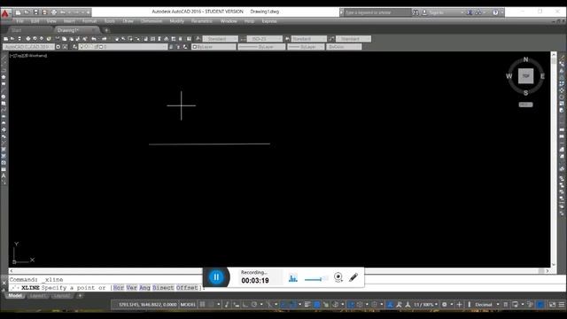 How to draw lines and circle in autocad||Circle||line||FUN CAD смотреть онлайн