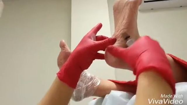 Педикюр проблемных стоп. Трещины, гиперкератоз, натоптыши! смотреть онлайн