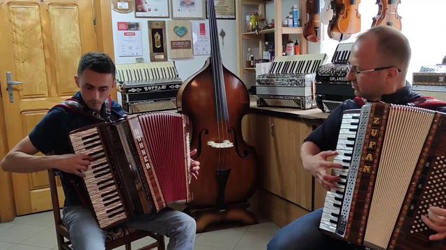 Polka bawarska - duet akordeonowy ( Hohner Alpina IV, Zupan Alpe IV) смотреть онлайн
