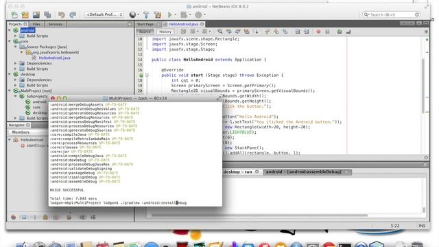 javafx on android tutorial2 смотреть онлайн