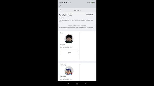 Как создать приватку в роблоксе+просьба смотреть онлайн