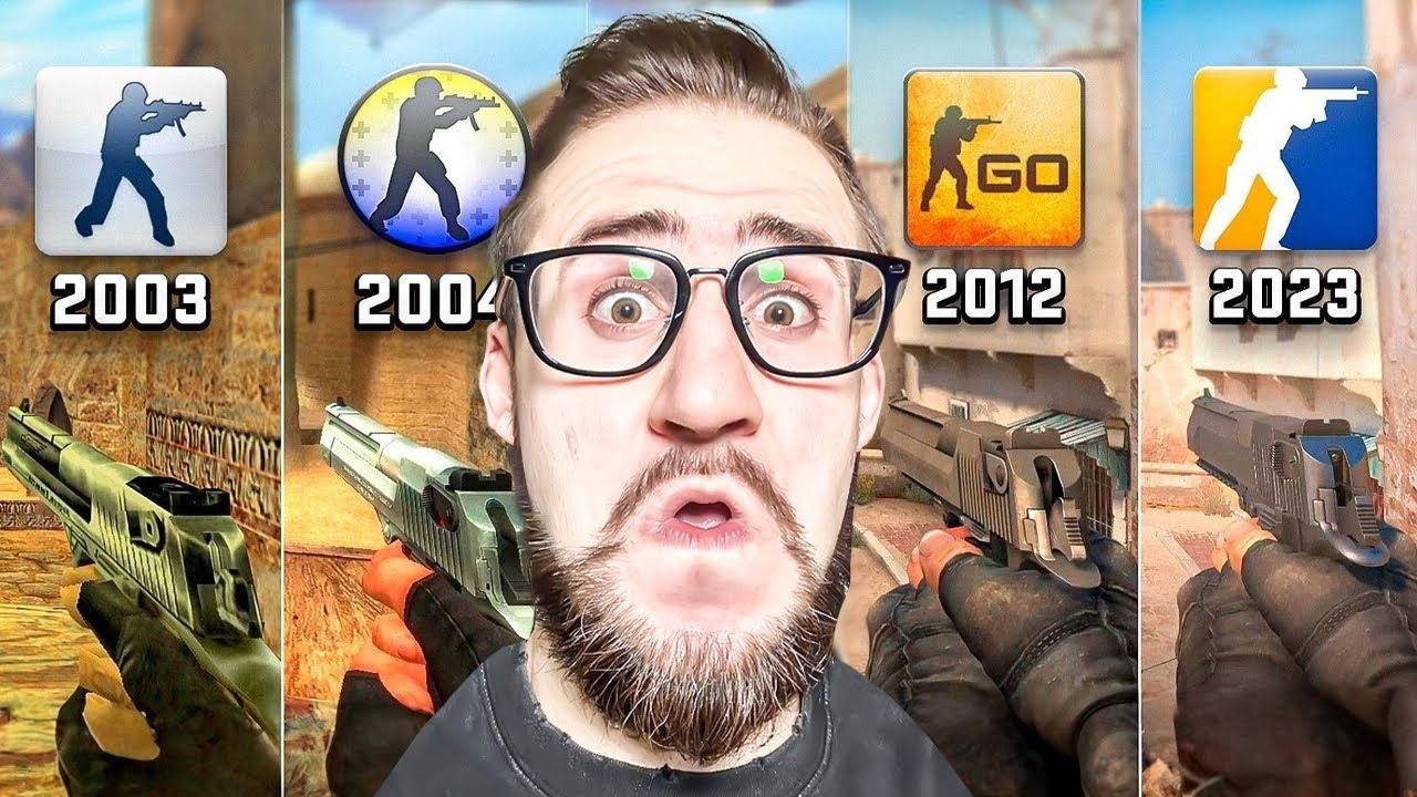CS 1.6 vs CS:S vs CS:GO vs CS 2 ! СЫГРАЛИ ВО ВСЕ КС! Я в шоке... смотреть онлайн