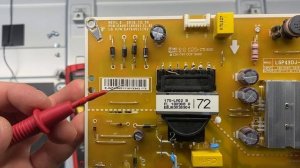 Ремонт телевизора LG 49UK6300PLB, и доработка БП EAX67189201 LGP49DJ-17U1