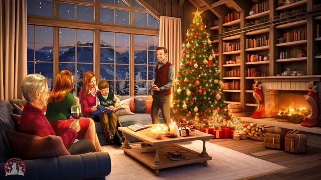 Relaxing Christmas Ambience | Christmas Holiday 2024 With Warm Carols